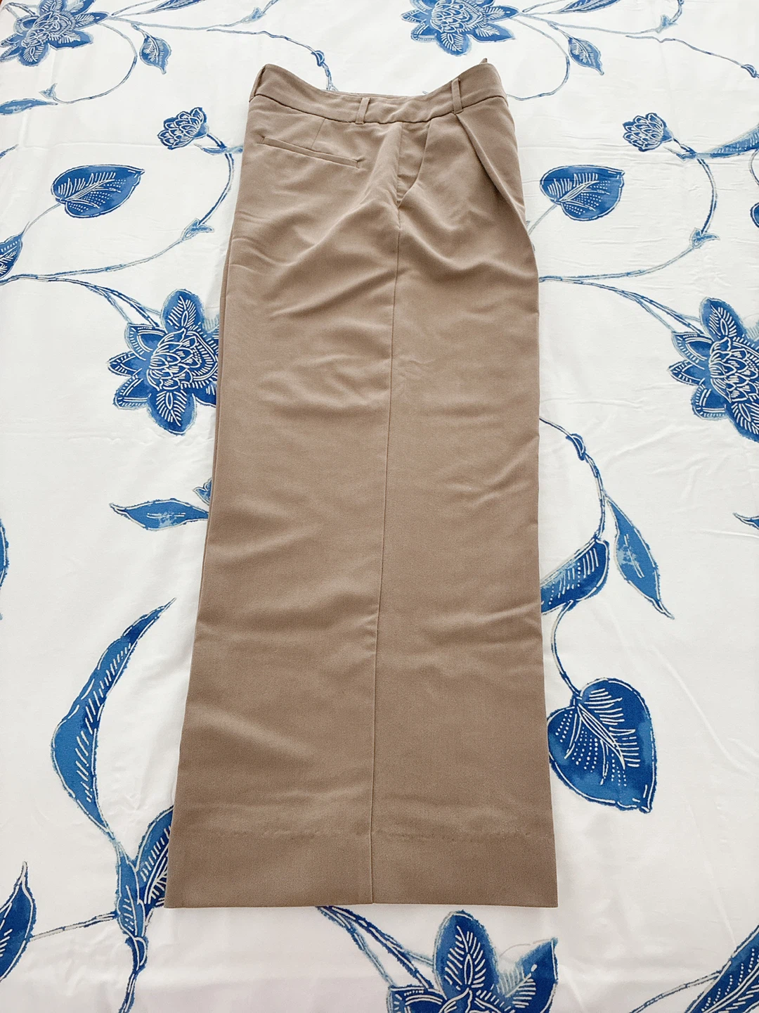 OAK + FORT Beige Wide Leg Pants Size 6 - photo 2