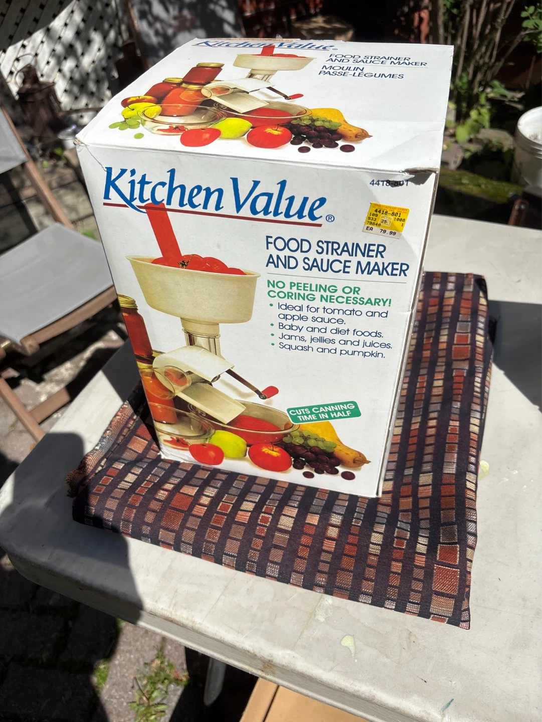 Kitchen Value Food Strainer and Sauce Maker