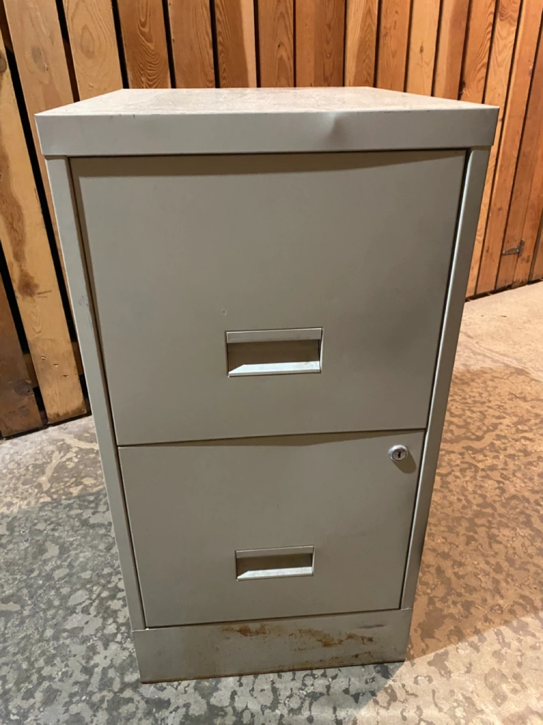 2-Drawer Metal Filing Cabinet