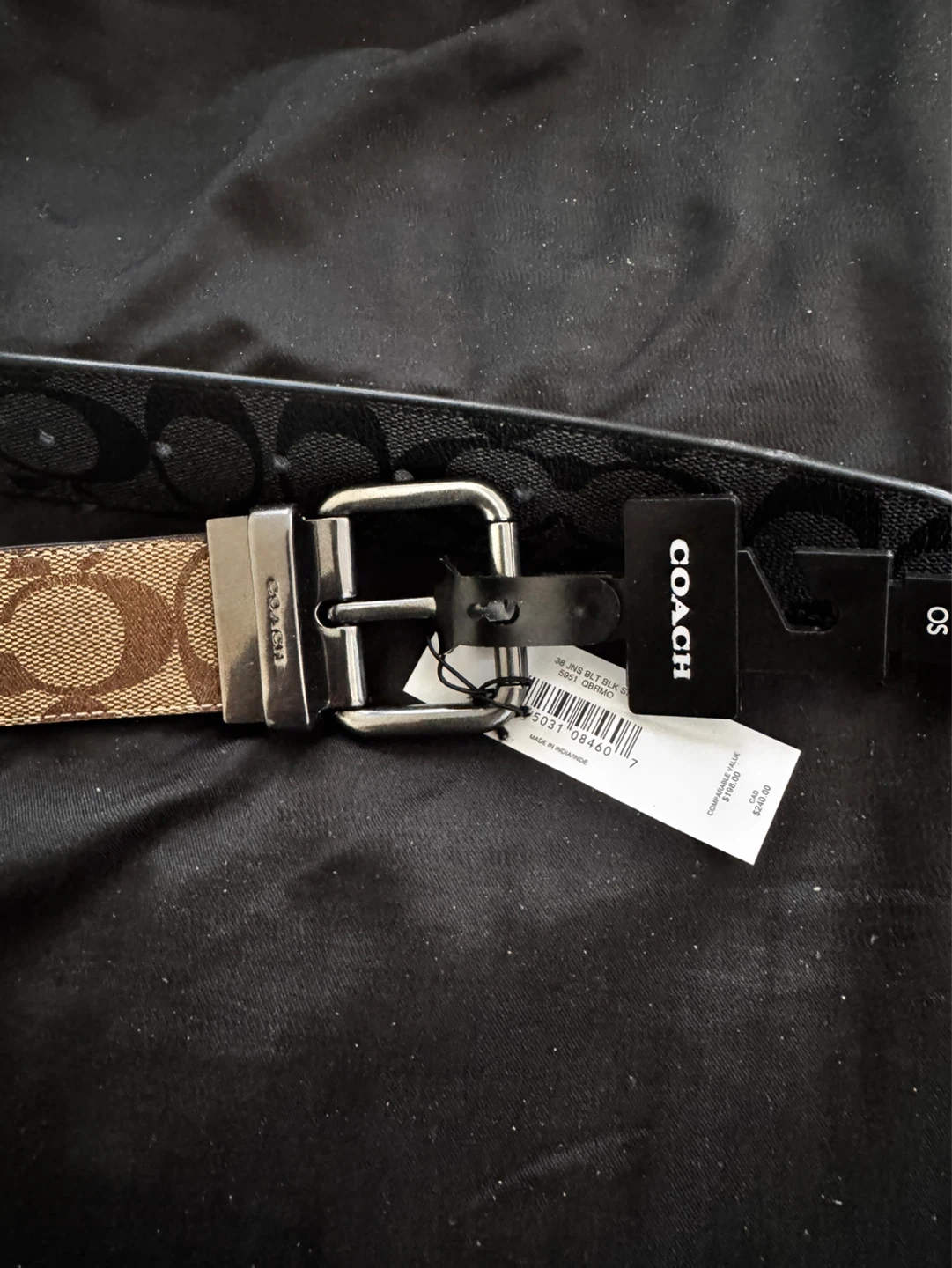 Coach Reversible Belt