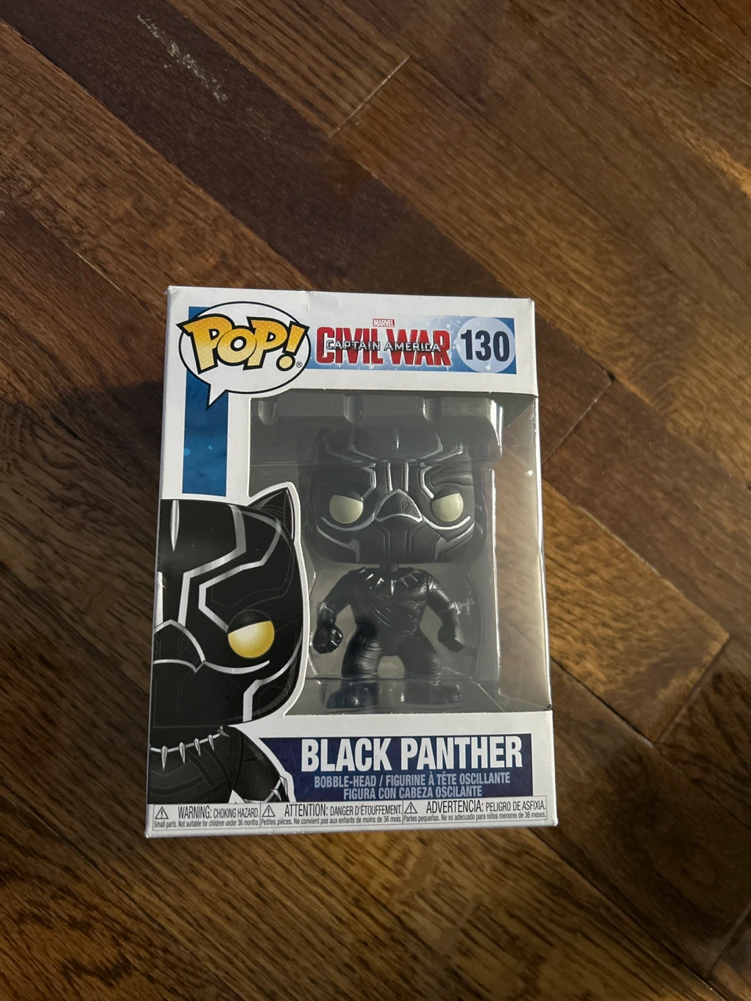 Funko Pop! Marvel Captain America Civil War Black Panther #130