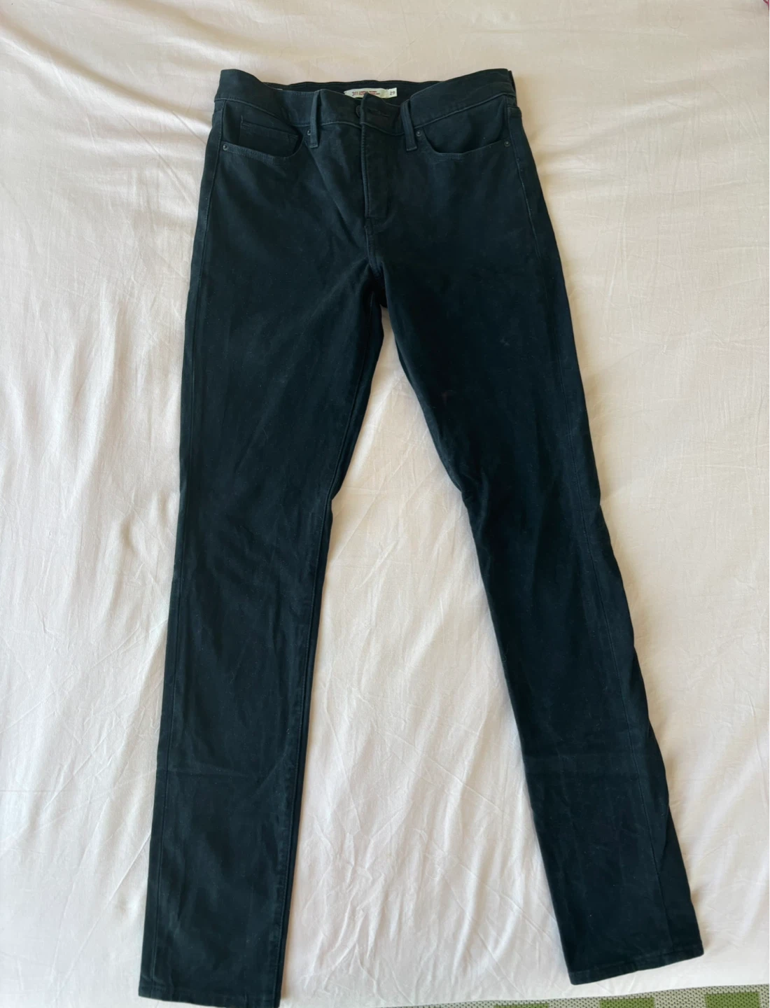 Levi's 311 Shaping Skinny Jeans Black Size 29