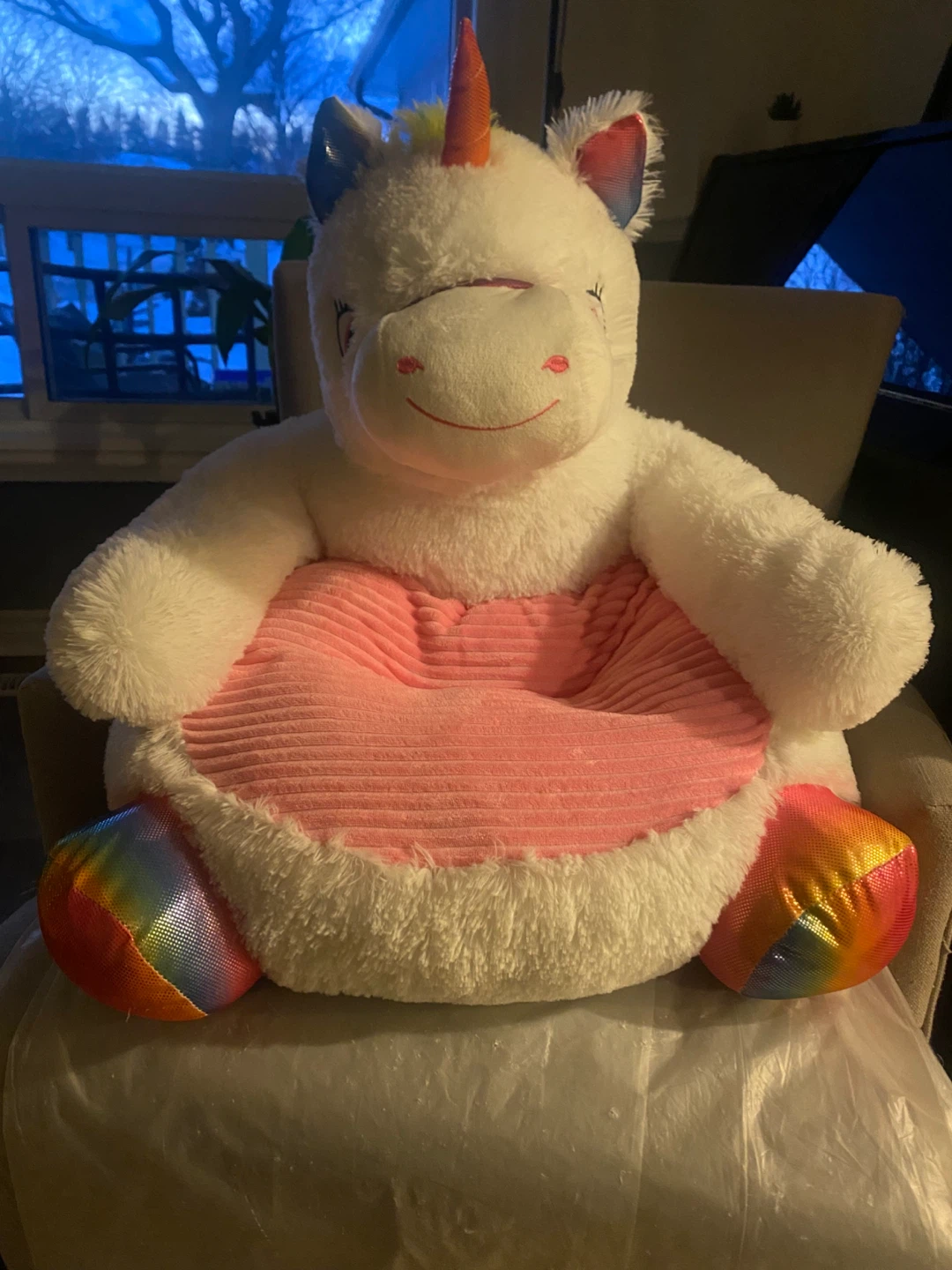 Unicorn toddler sofa chair - photo 3