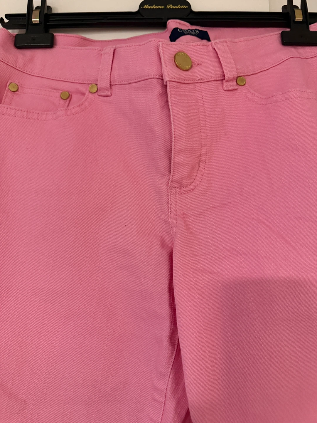 Chaps Pink Cropped Jeans Size 4 - photo 3