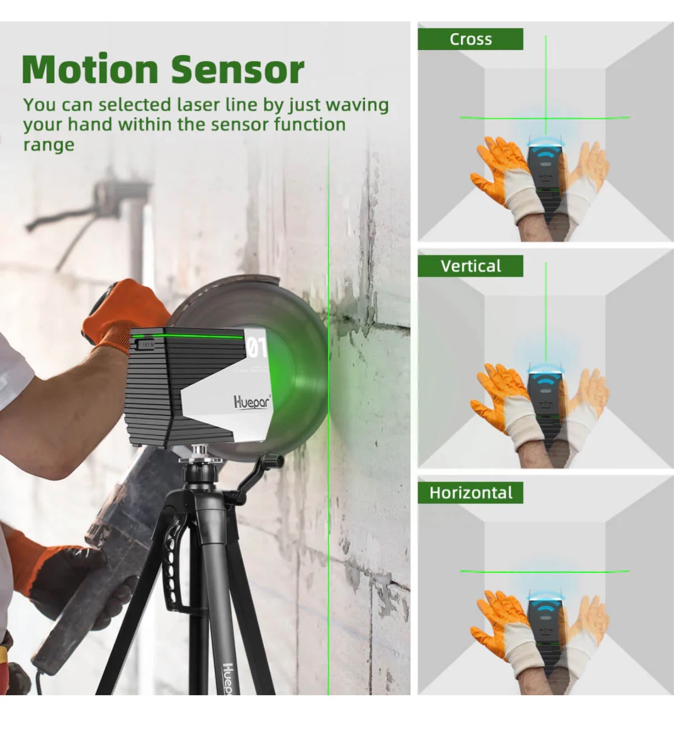 Huepar Laser Level E011G - photo 3