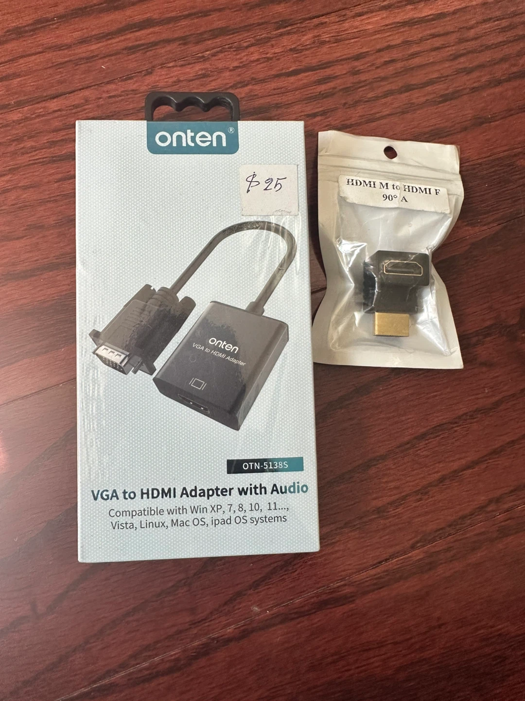 Onten VGA to HDMI Adapter with Audio