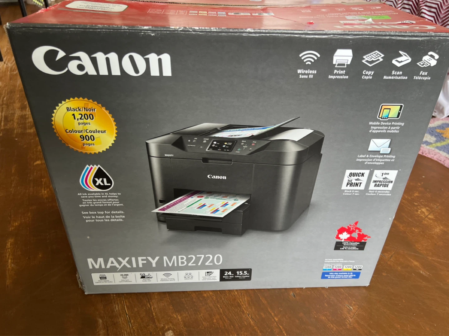 Canon MAXIFY MB2720 All-in-One Printer - photo 2