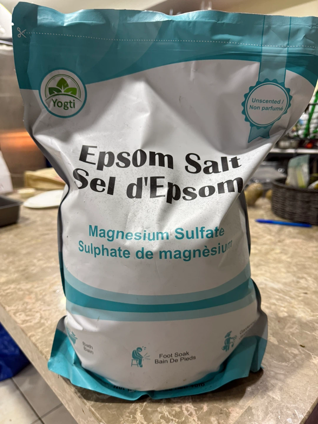 BNIB 10lb Bag of Epsom Salt