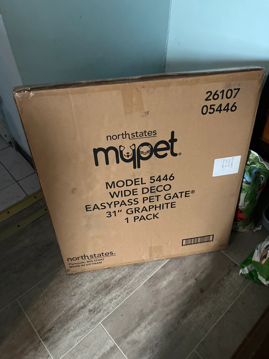 North States MyPet Wide Deco EasyPass 31" Graphite Gate - photo 2