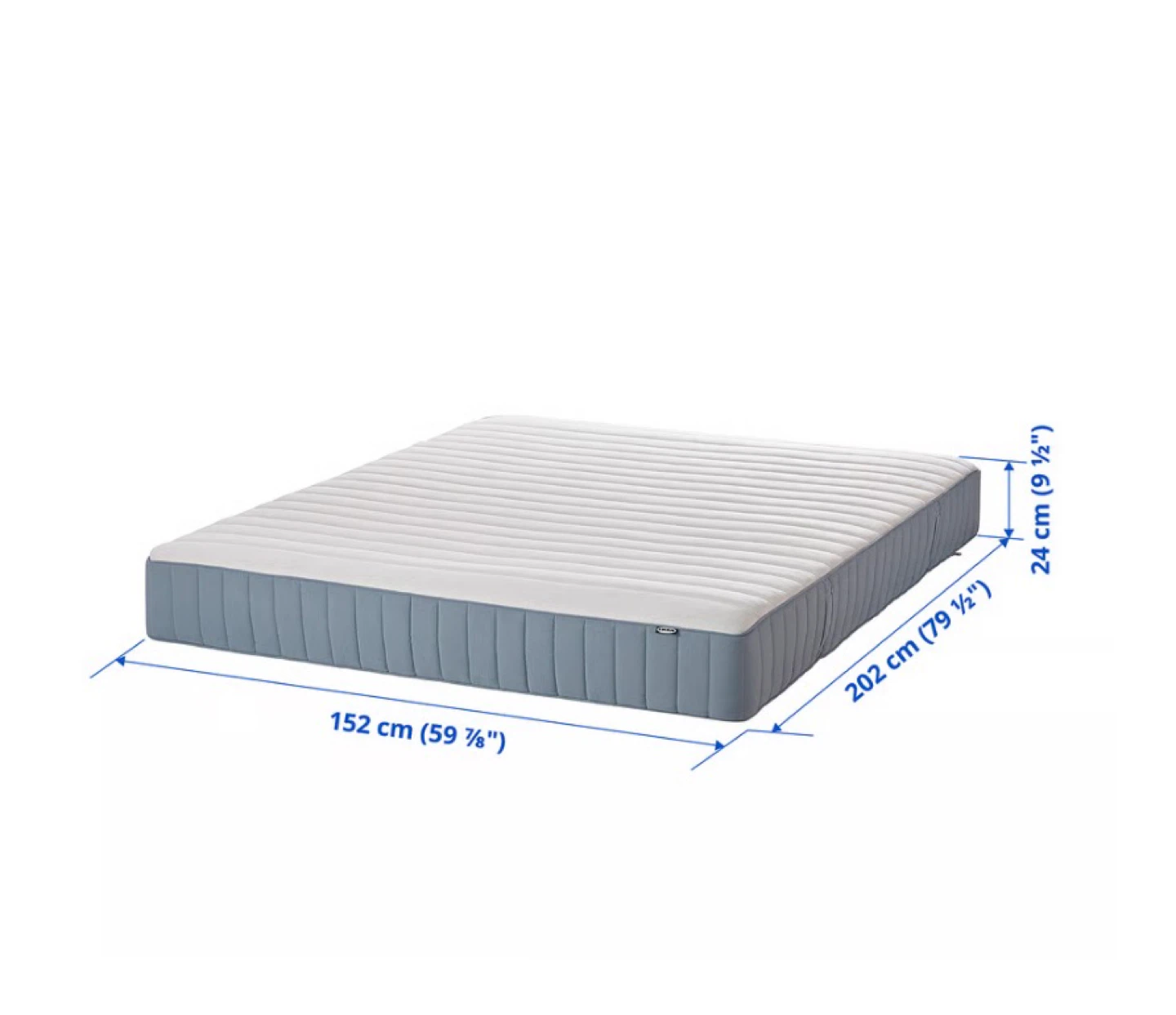 IKEA VALEVÅG Queen Mattress - photo 2