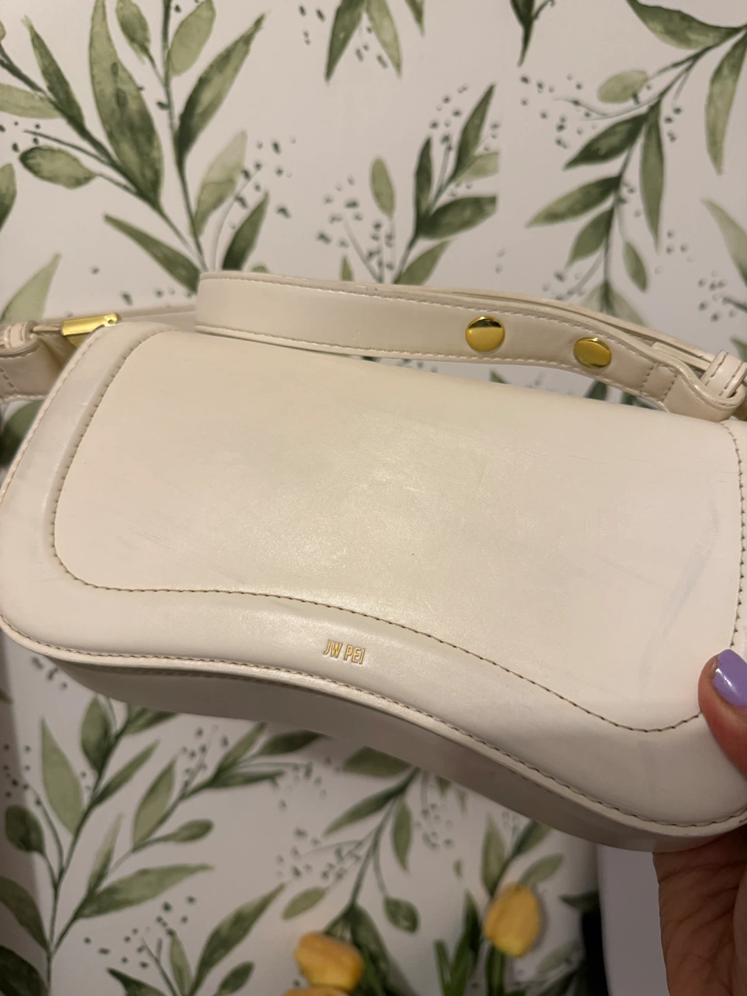 JW Pei Cream Shoulder Bag - photo 2