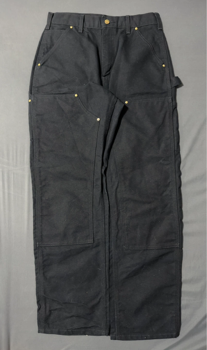 Carhartt Black Carpenter Pants - photo 2