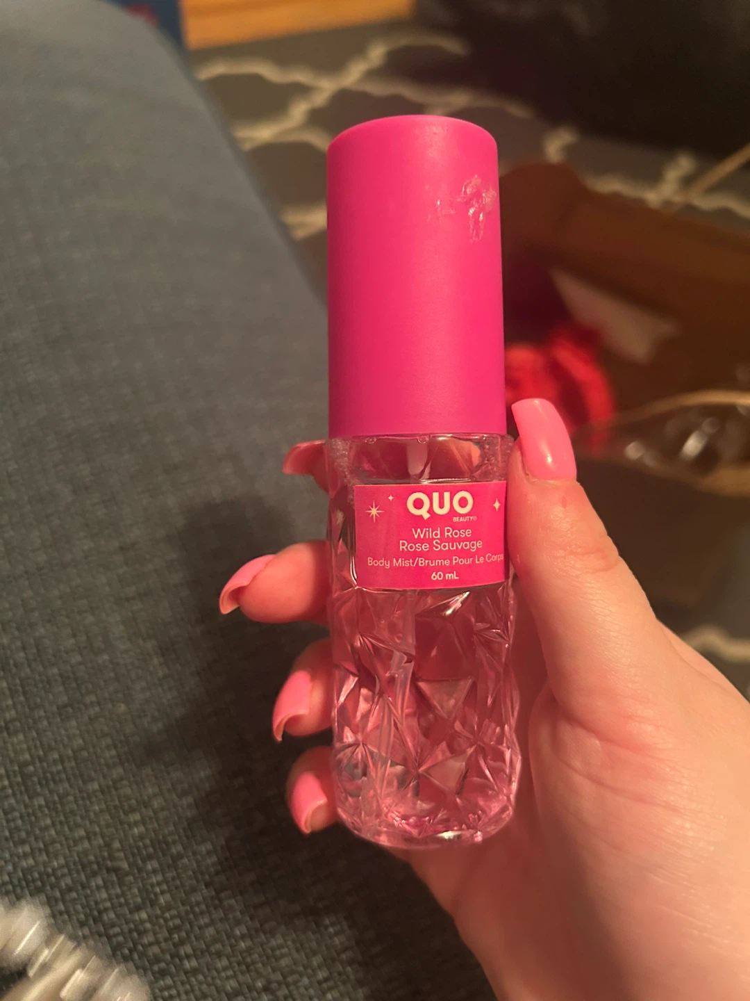QUO Beauty Wild Rose Body Mist 60 mL #freecycle
