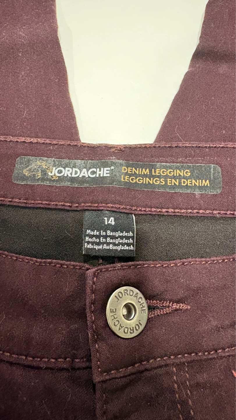 Jordache Denim Leggings - Size 14 - photo 4