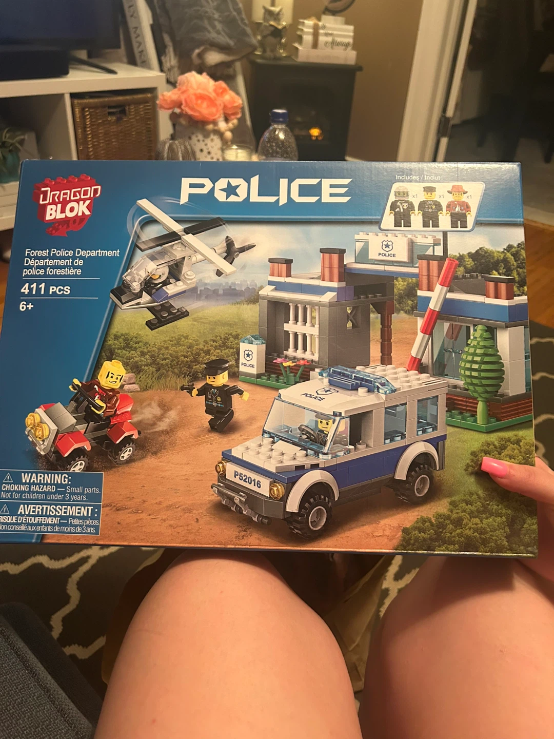 Dragon Blok Police Forest Department Building Set #freecycle