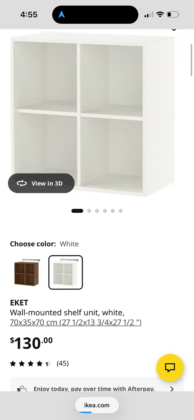 IKEA EKET Wall-mounted shelf unit