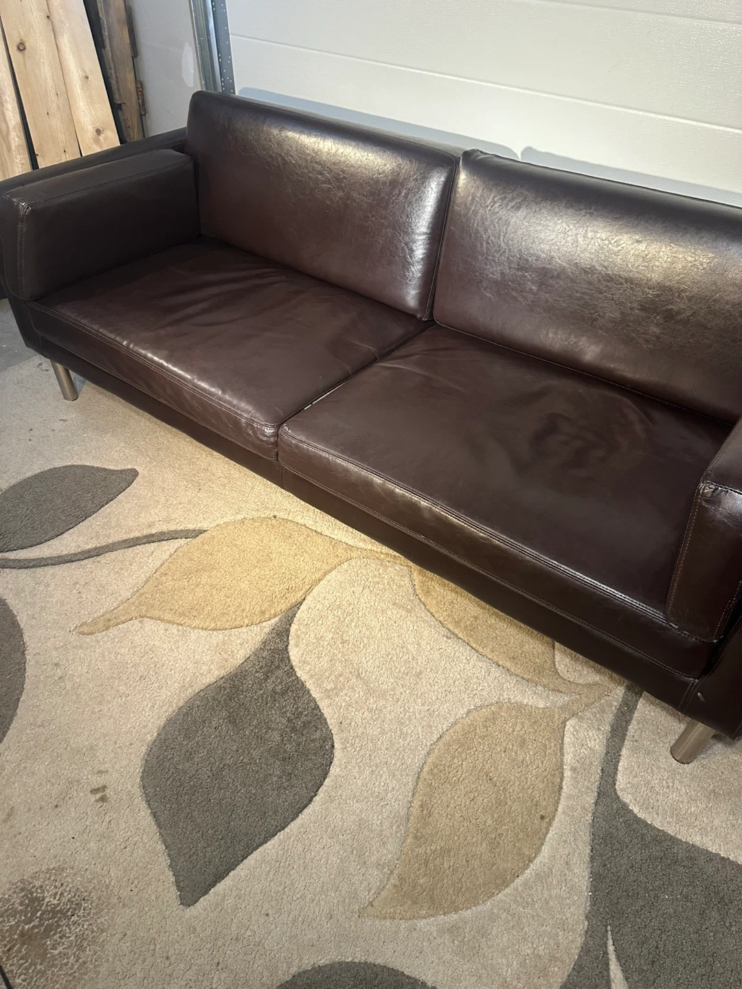 Brown Leather Sofa – Comfortable & Stylish - photo 5