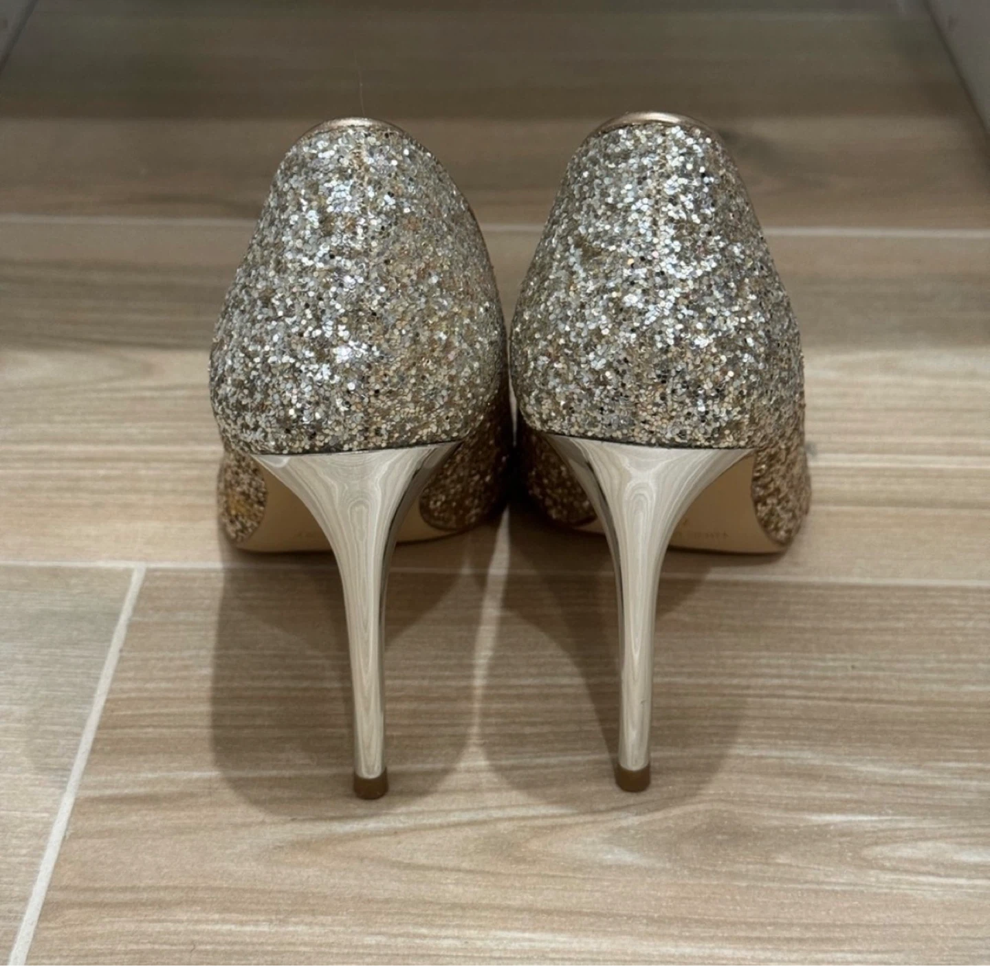 Nine West Glitter Heels Size 7M - photo 2