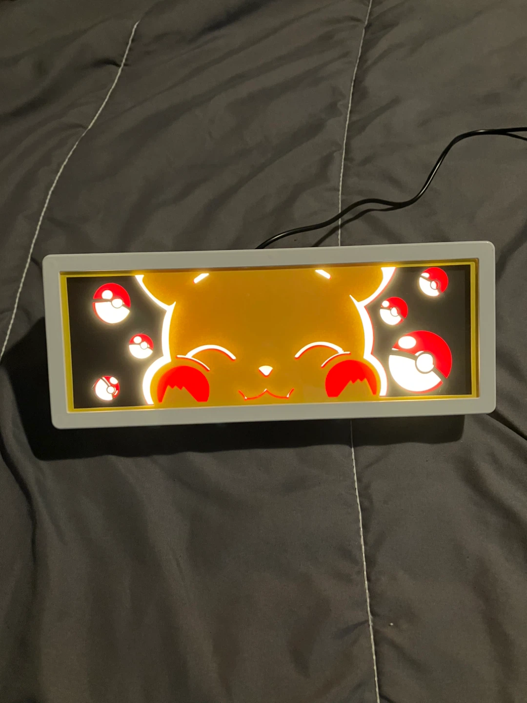 Pokemon Pikachu & Kirby Character Light Box - photo 4