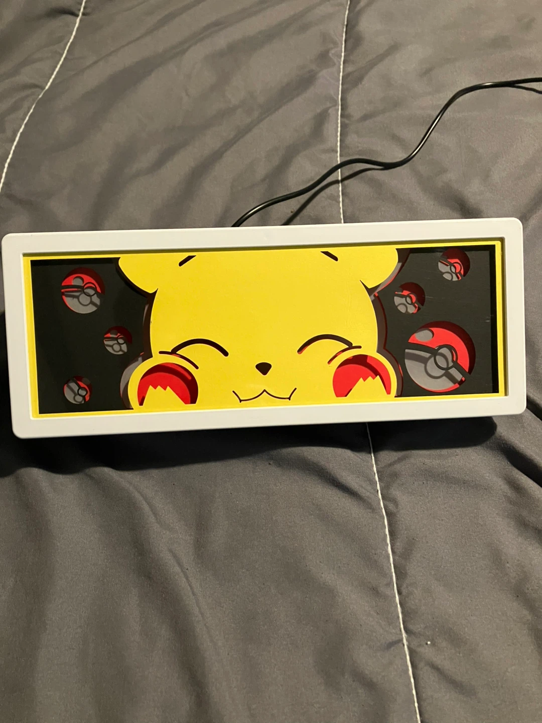 Pokemon Pikachu & Kirby Character Light Box