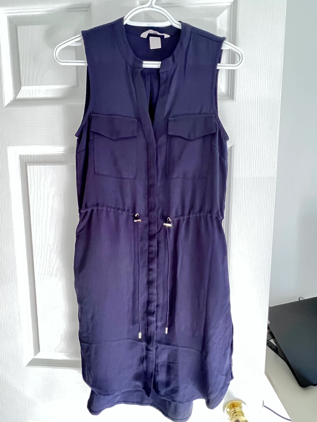 H&M Navy Blue sleeveless Dress