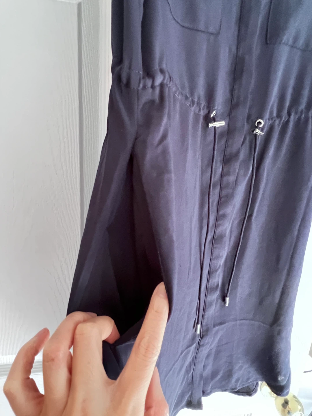 H&M Navy Blue sleeveless Dress - photo 2