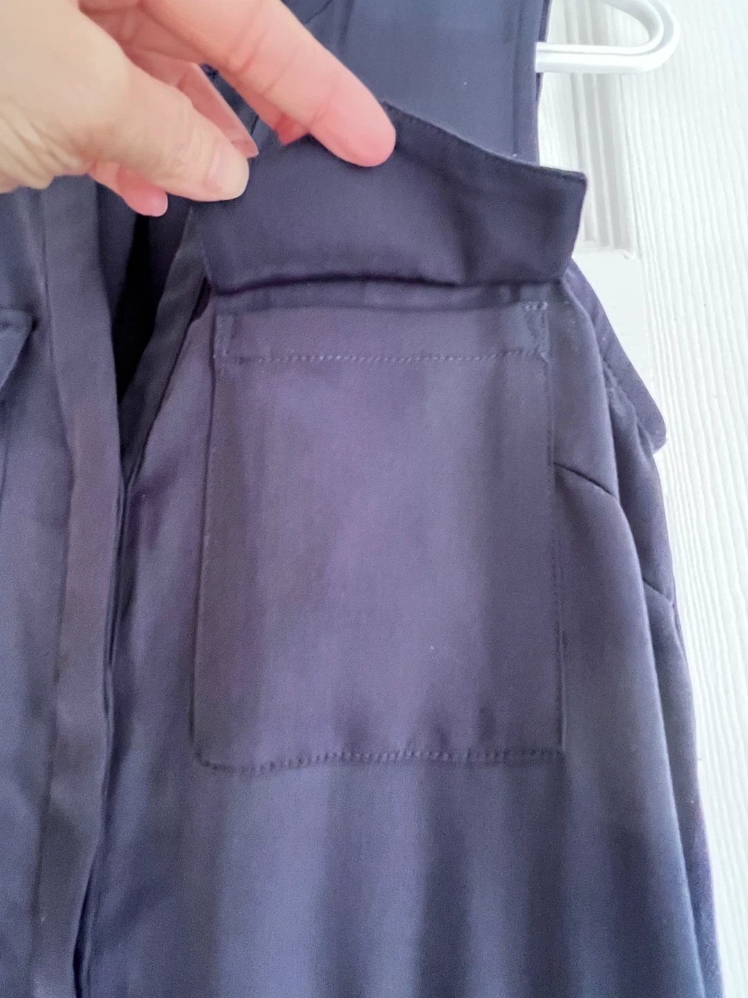 H&M Navy Blue sleeveless Dress - photo 3