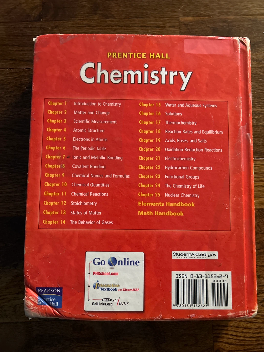 Prentice Hall Chemistry Textbook - photo 2
