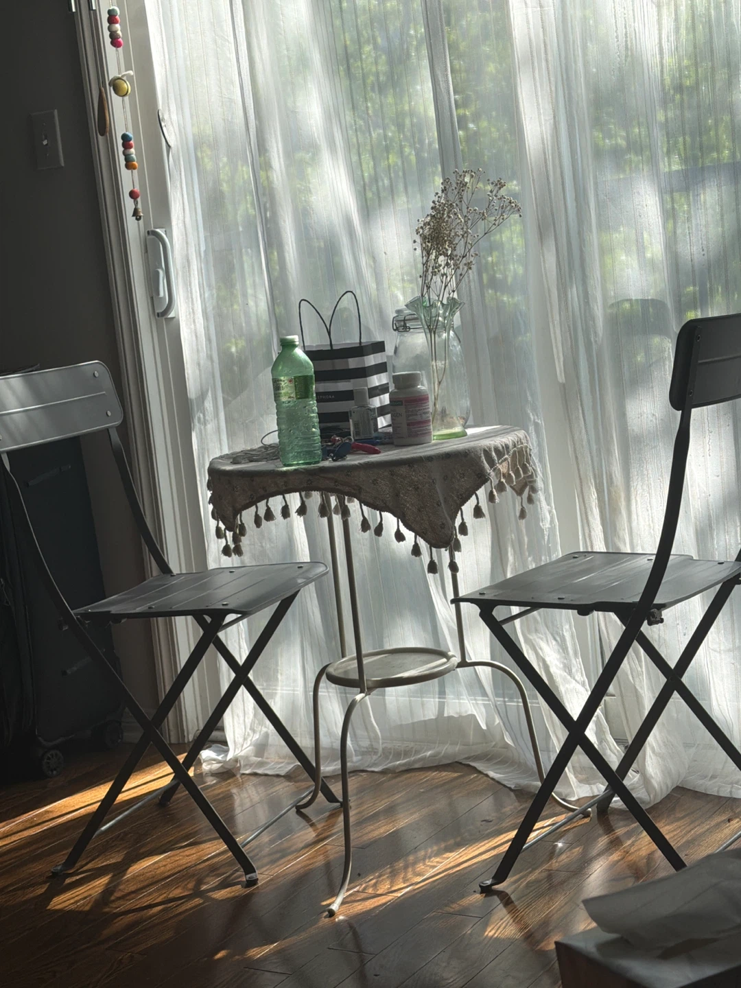 IKEA SUNDSÖ Folding Table and Chairs Set - photo 2