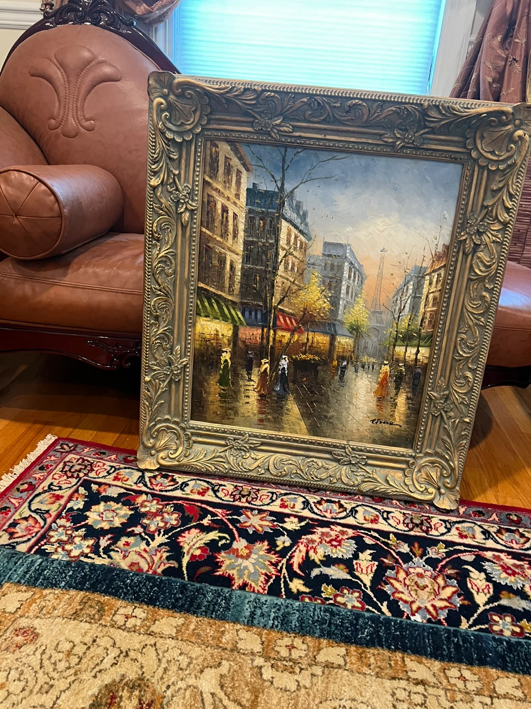 Framed "The Last Supper" Tapestry Art - photo 3