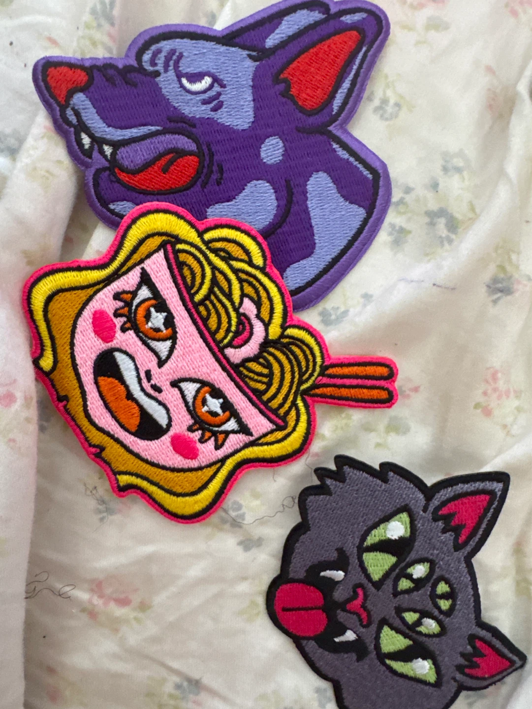 Set of 3 Embroidered Patches from Levi’s