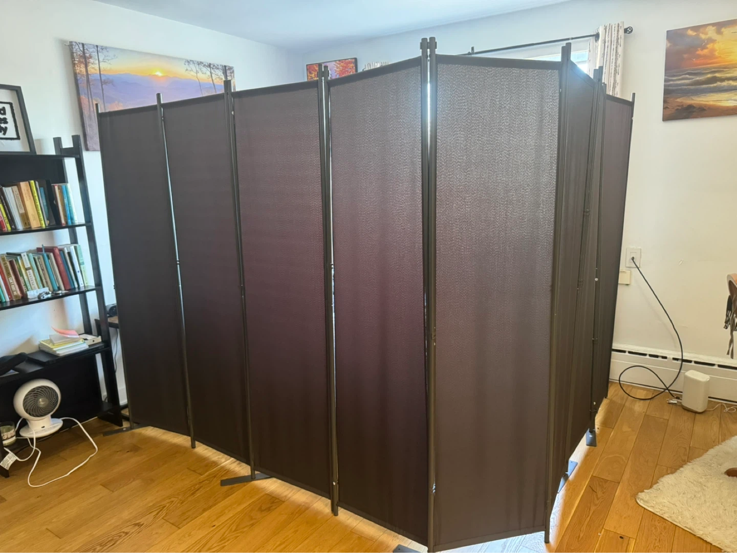 8 Panel Room Divider Screen