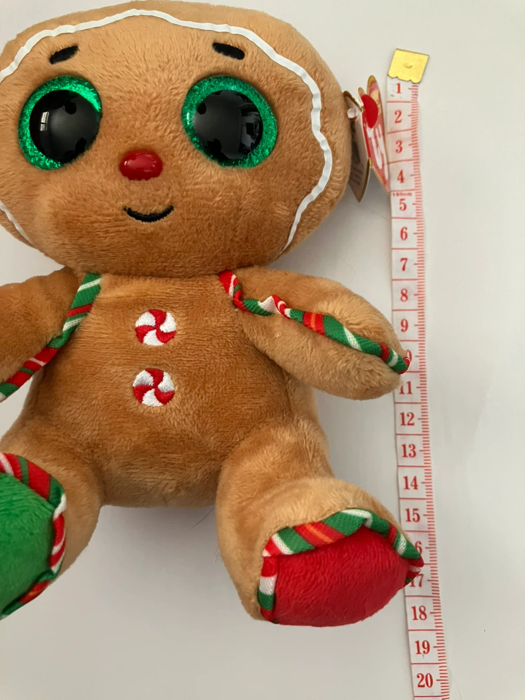 Ty Beanie Boos "Gingy" the Gingerbread Man Plush - photo 5