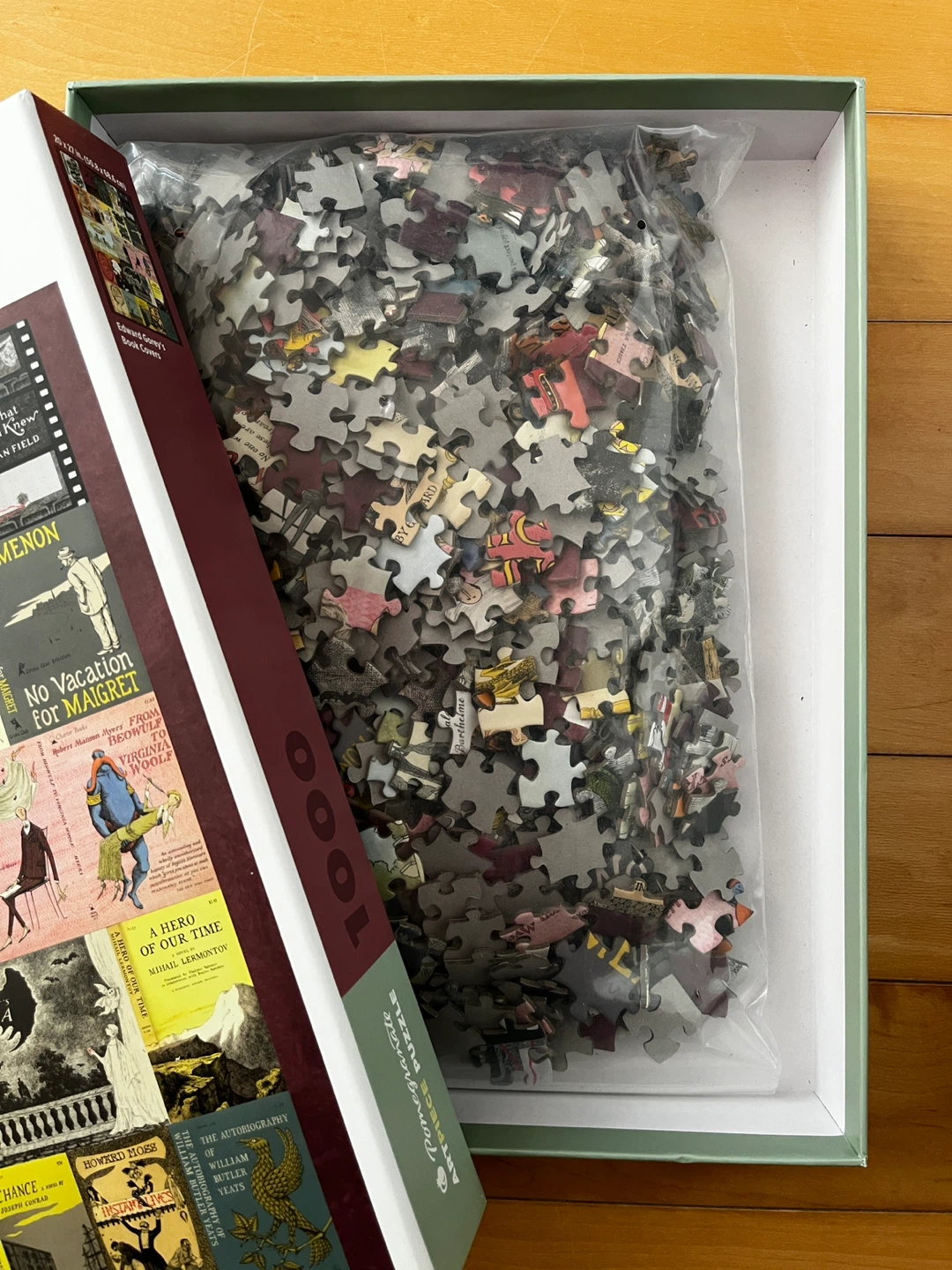 Edward Gorey Book Covers 1000 Piece Jigsaw Puzzle - photo 2