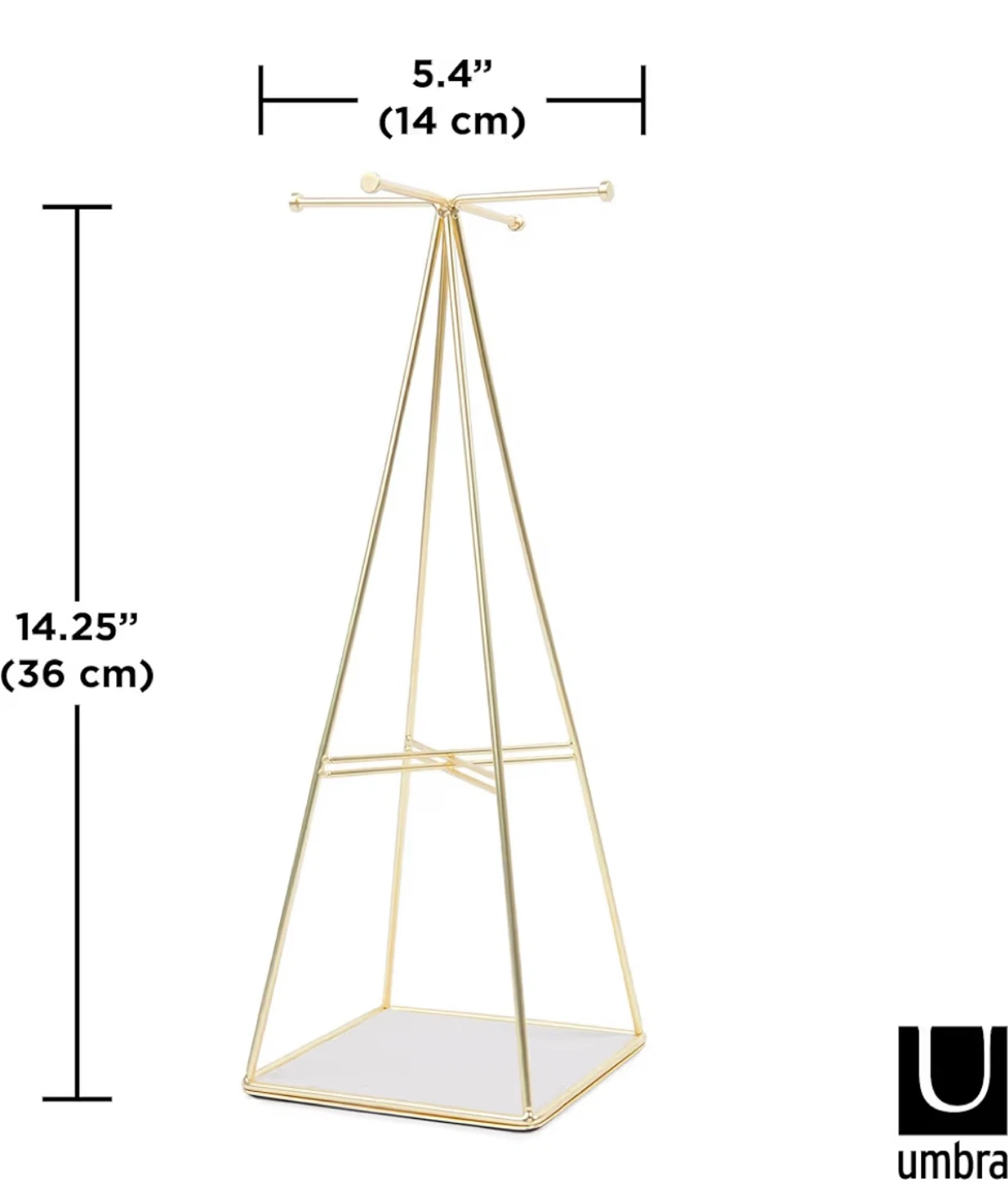 Umbra Gold Jewelry Organizer Tree - photo 2