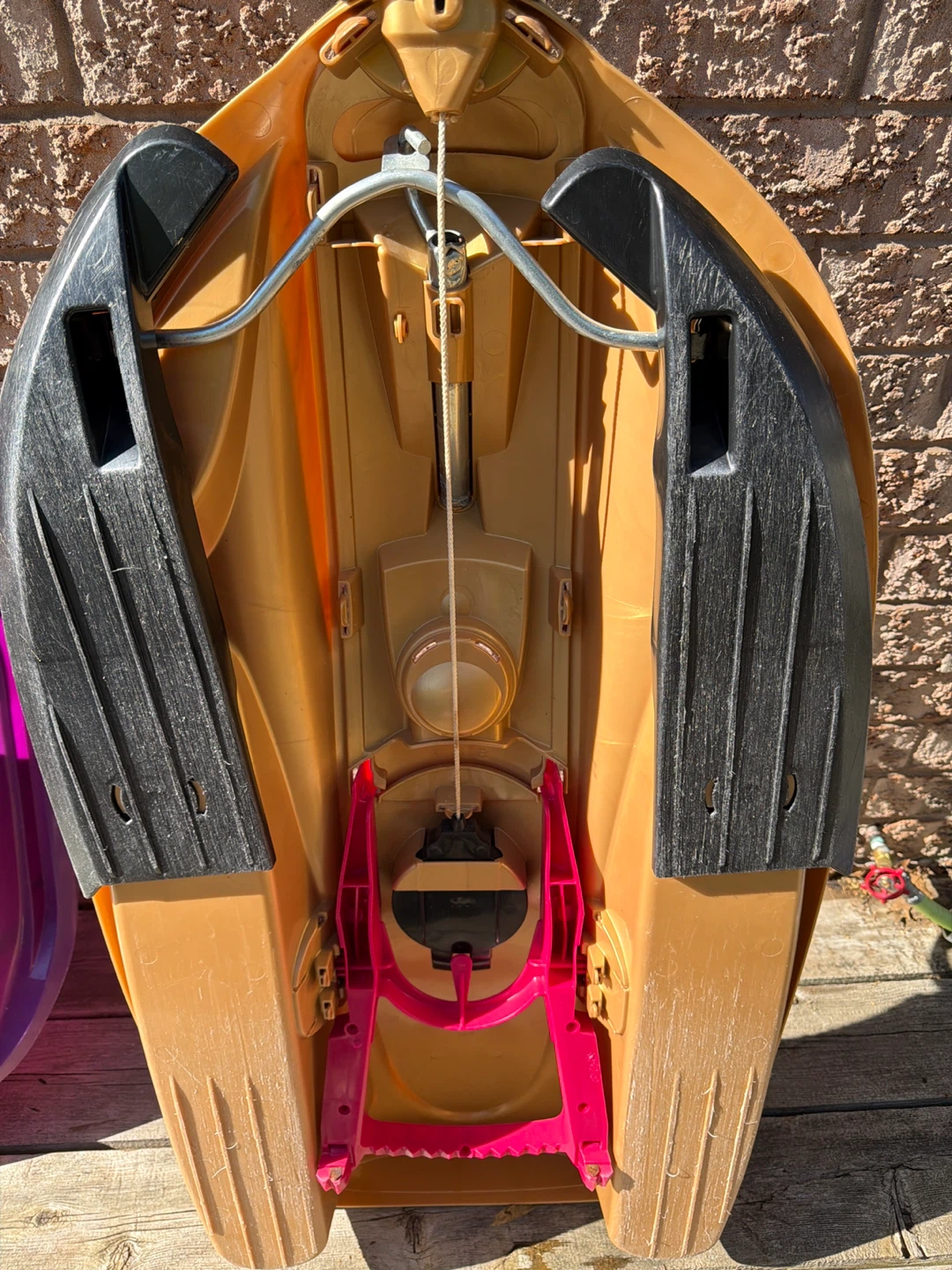 Hamax Snow Sled with Steering Wheel - photo 2