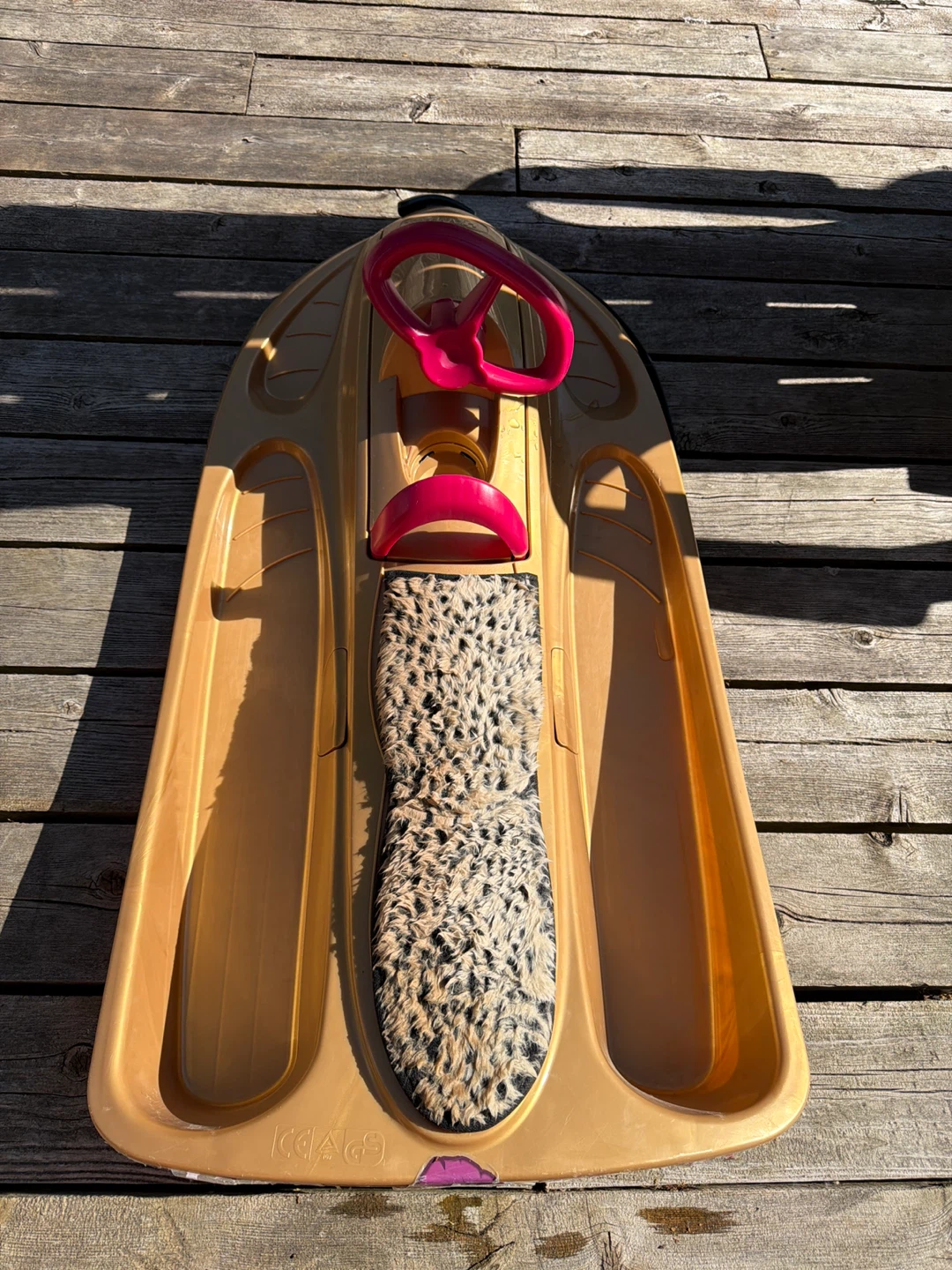 Hamax Snow Sled with Steering Wheel - photo 3