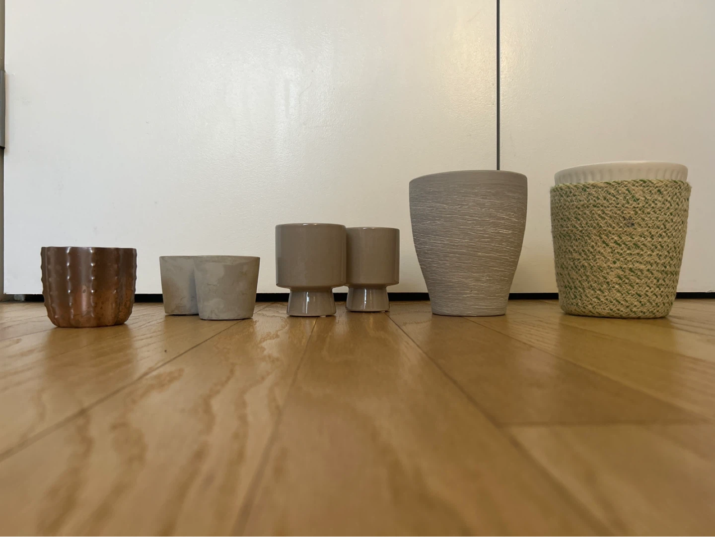 Assorted Small Planters