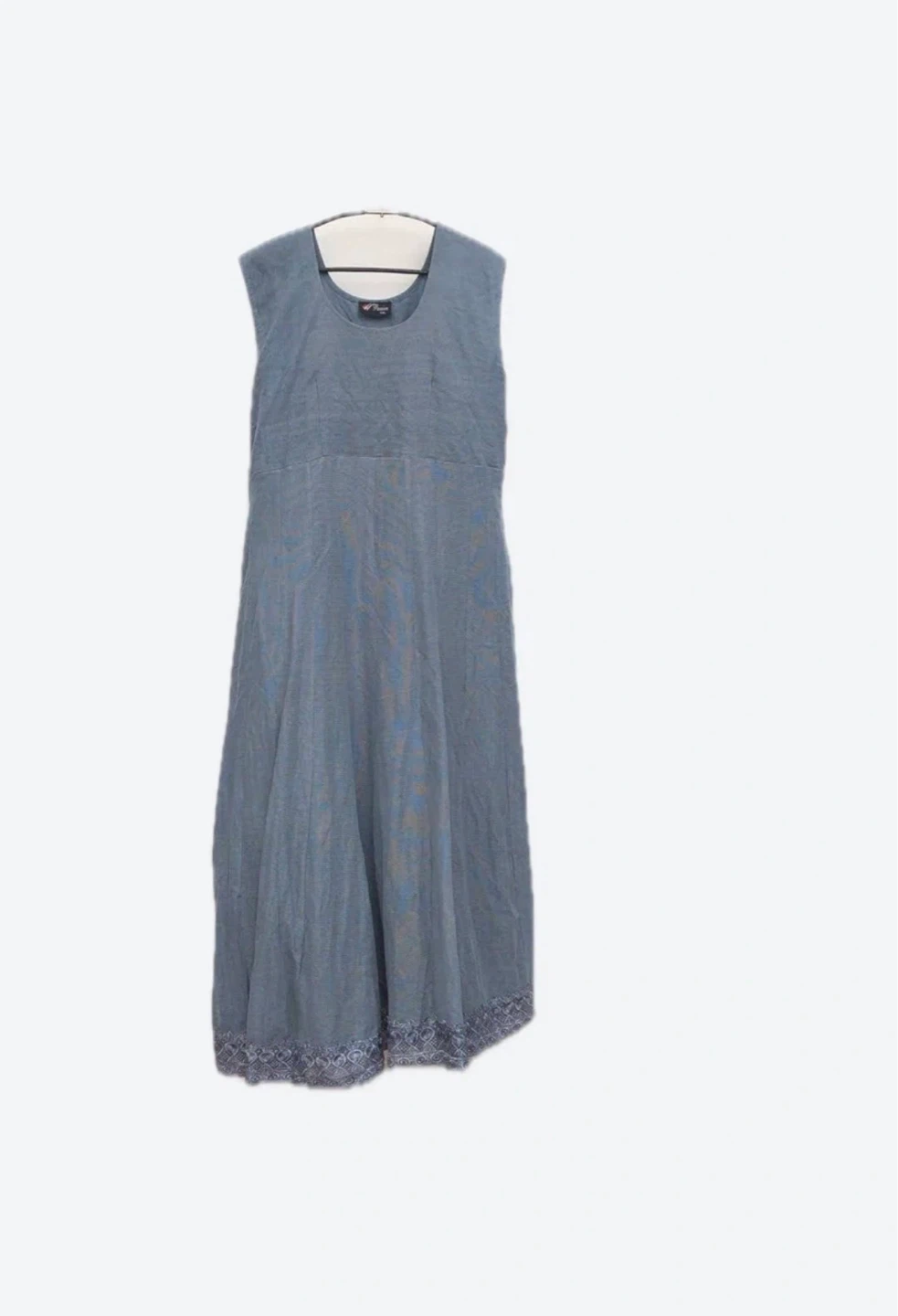 Cotton Lining Passion Dress - Blue - XXL