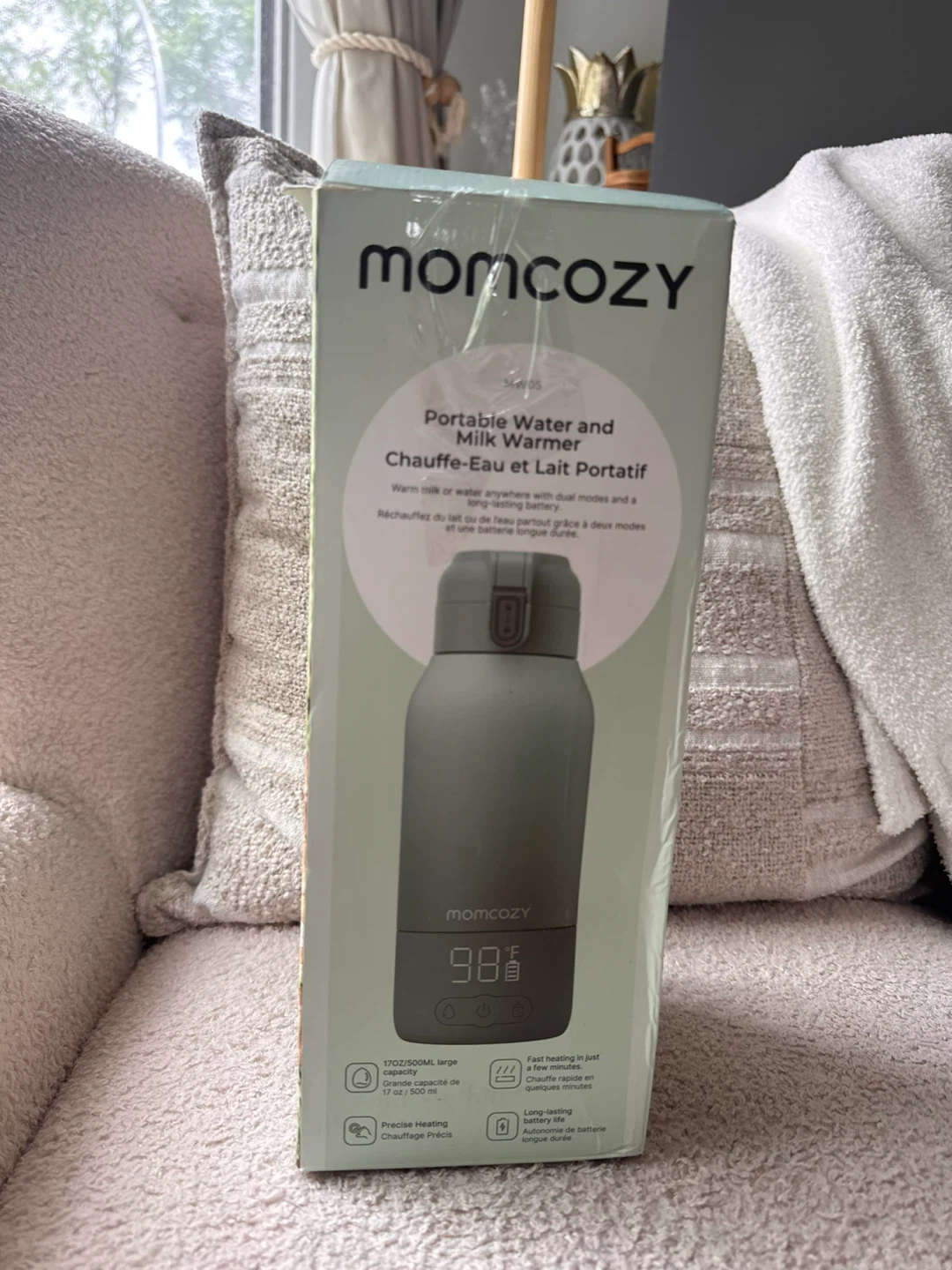 Momcozy Portable Water and Milk Warmer