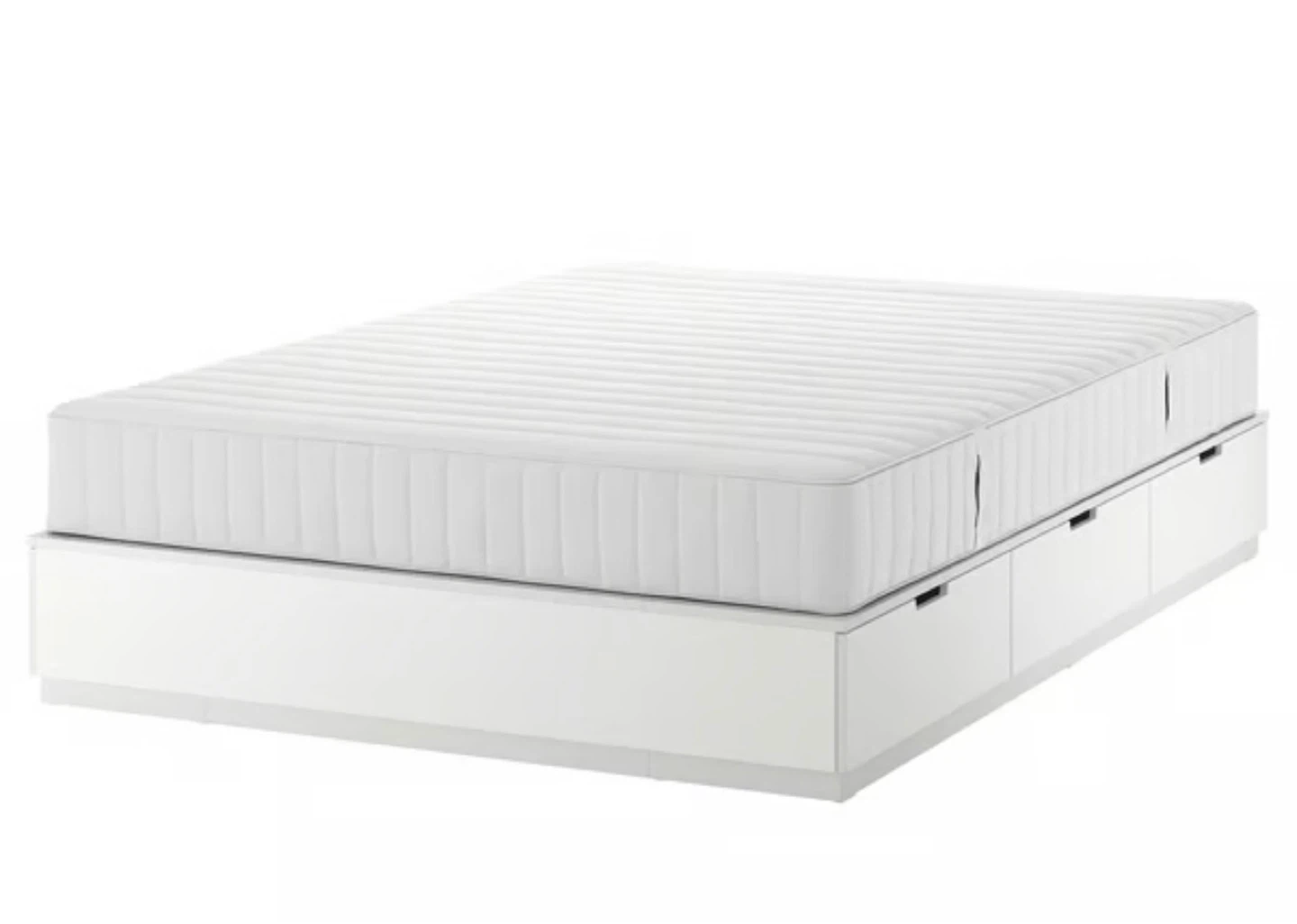 IKEA NORDLI King Bed Frame with Storage Drawers - photo 3