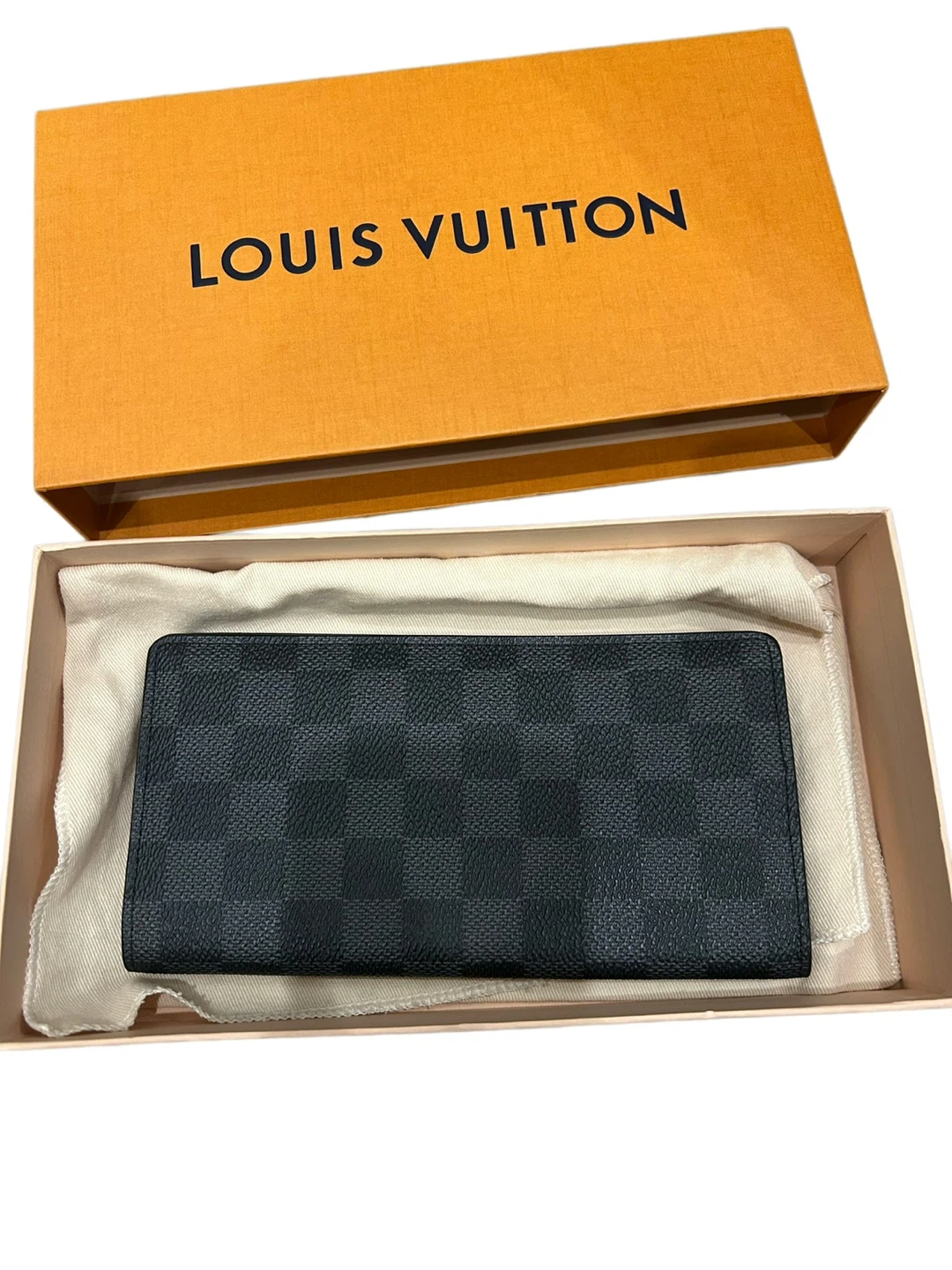 Louis Vuitton Damier Graphite Long Wallet