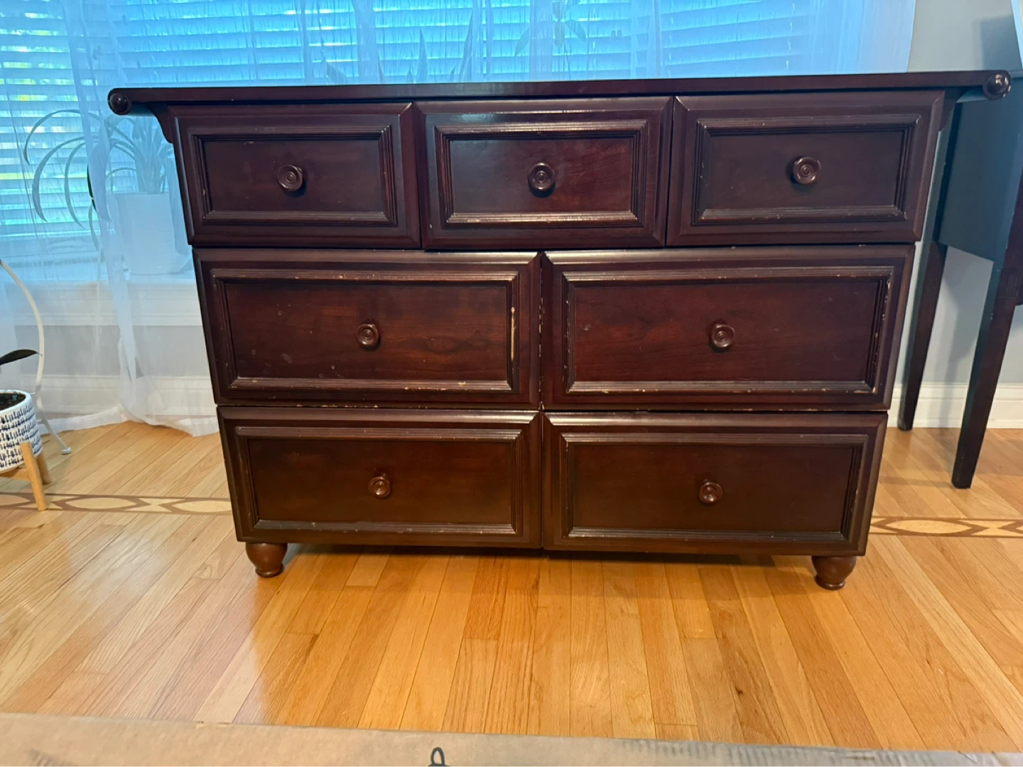 Dark Wood Dresser