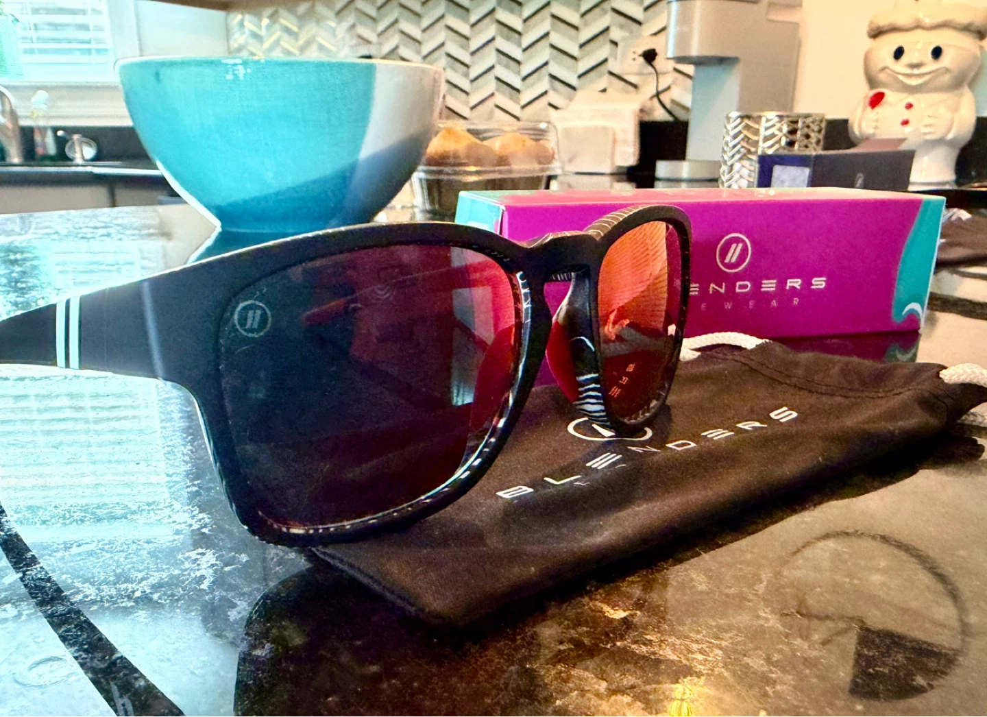 Blenders Eyewear Sunglasses with Case and Box