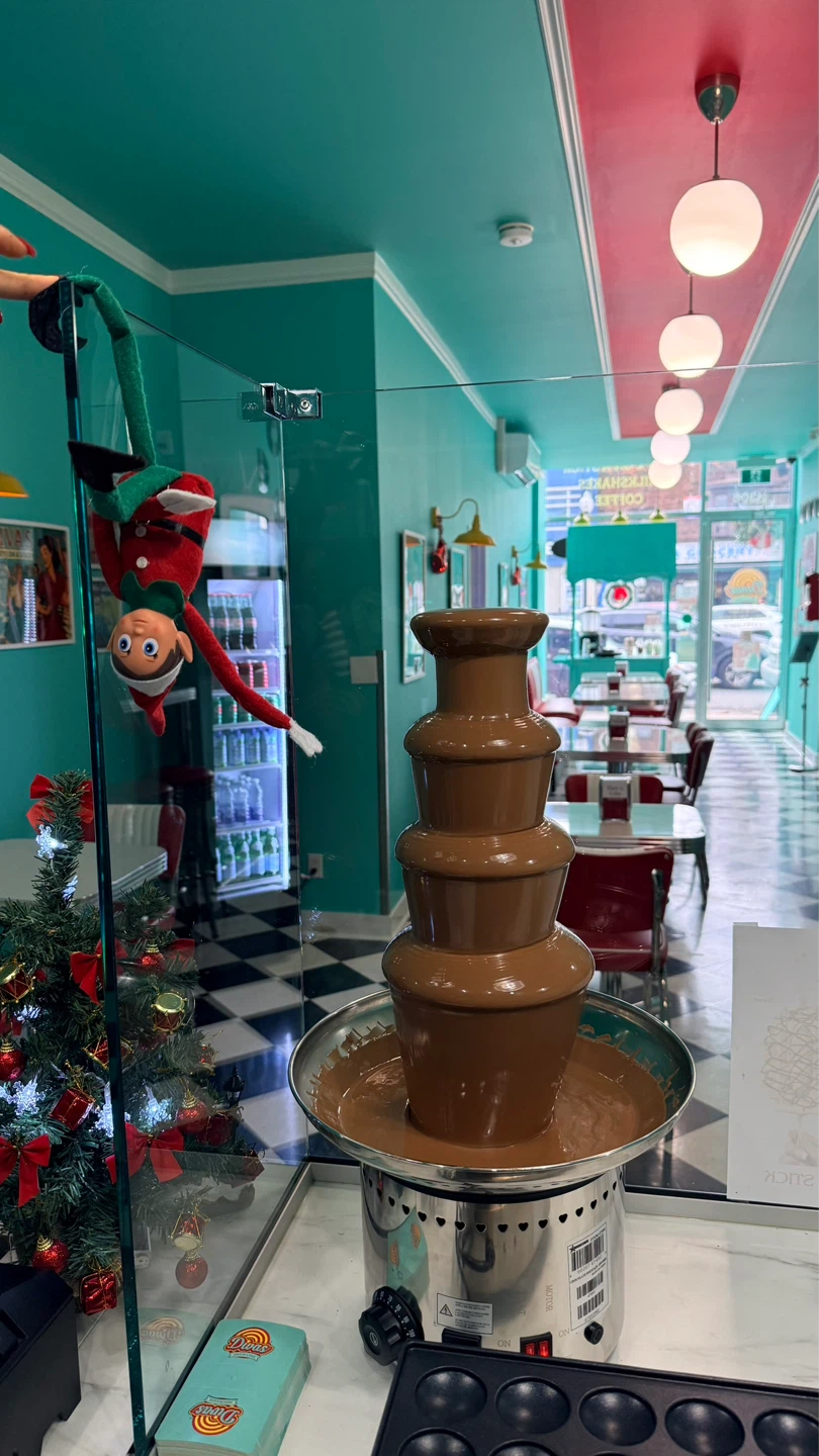 NELLA 4-Tier Stainless Steel Chocolate Fountain - photo 3