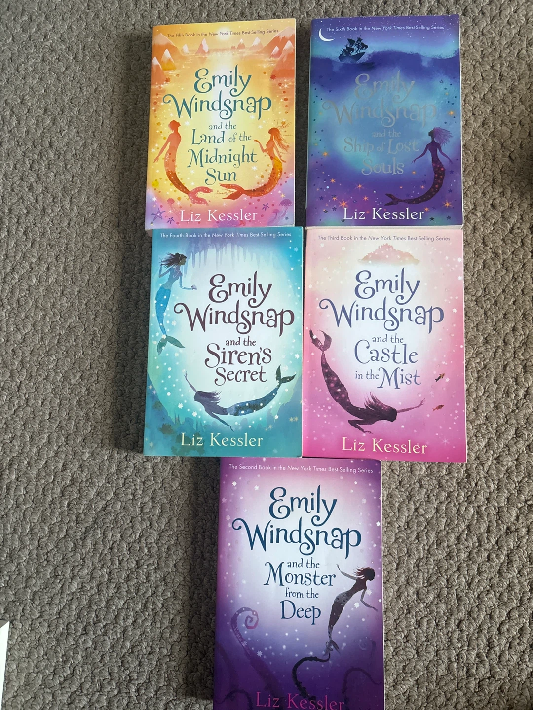 Emily Windsnap Book Series by Liz Kessler