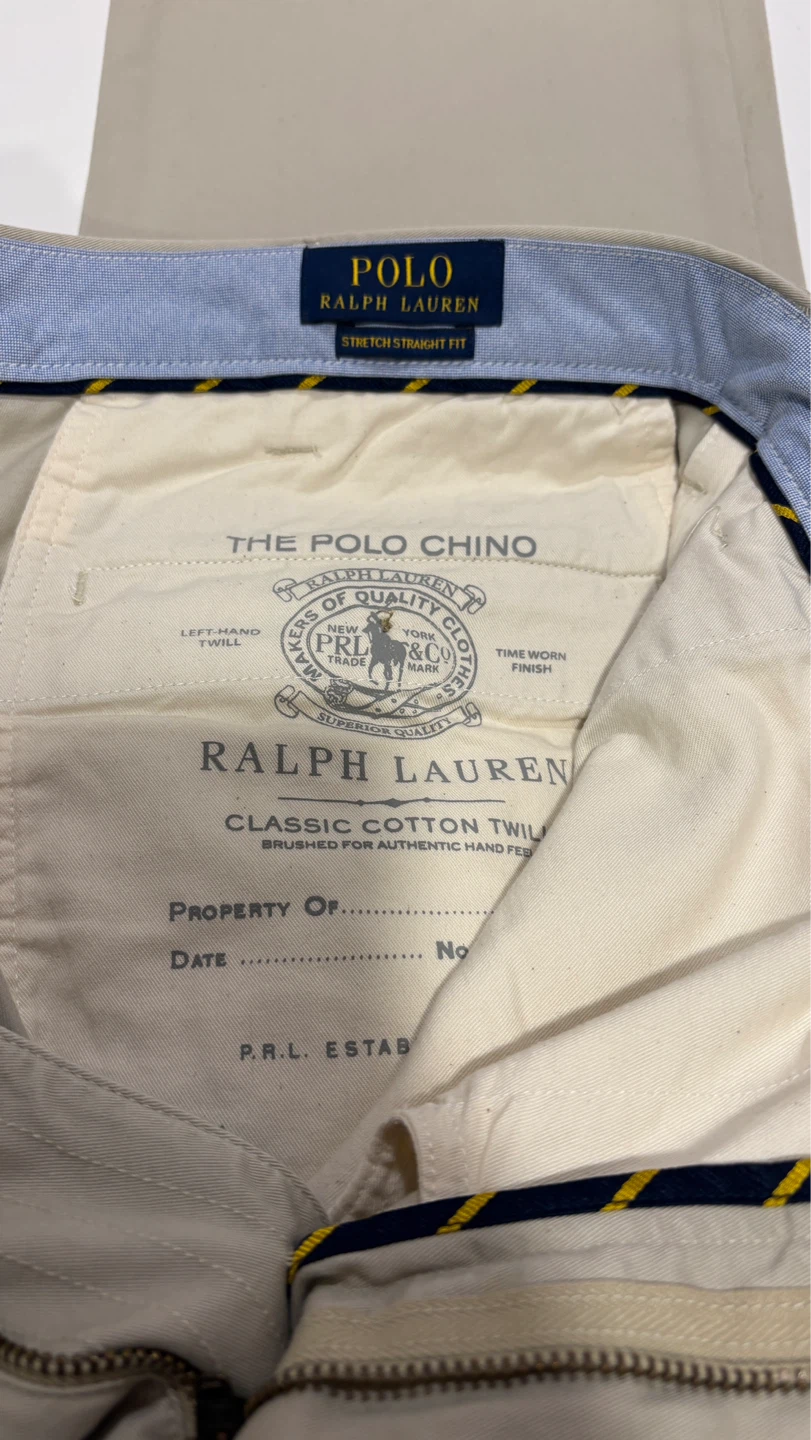 Polo Ralph Lauren Men's Classic Cotton Twill Chino Pants