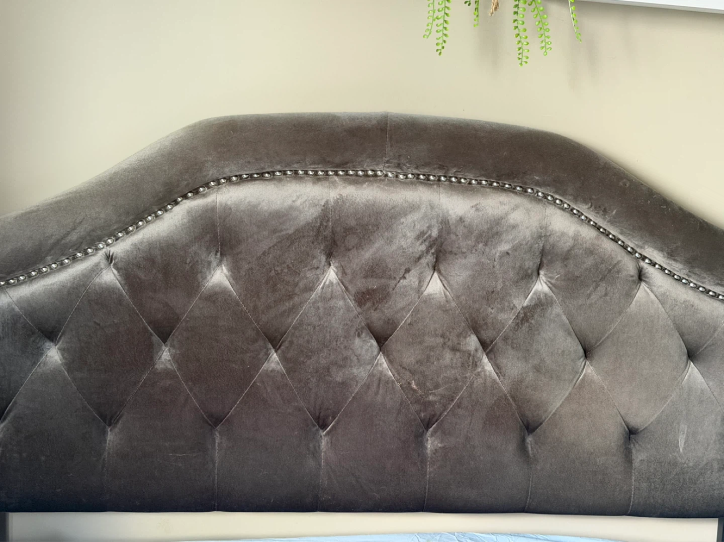 Tufted Velvet Headboard - photo 2