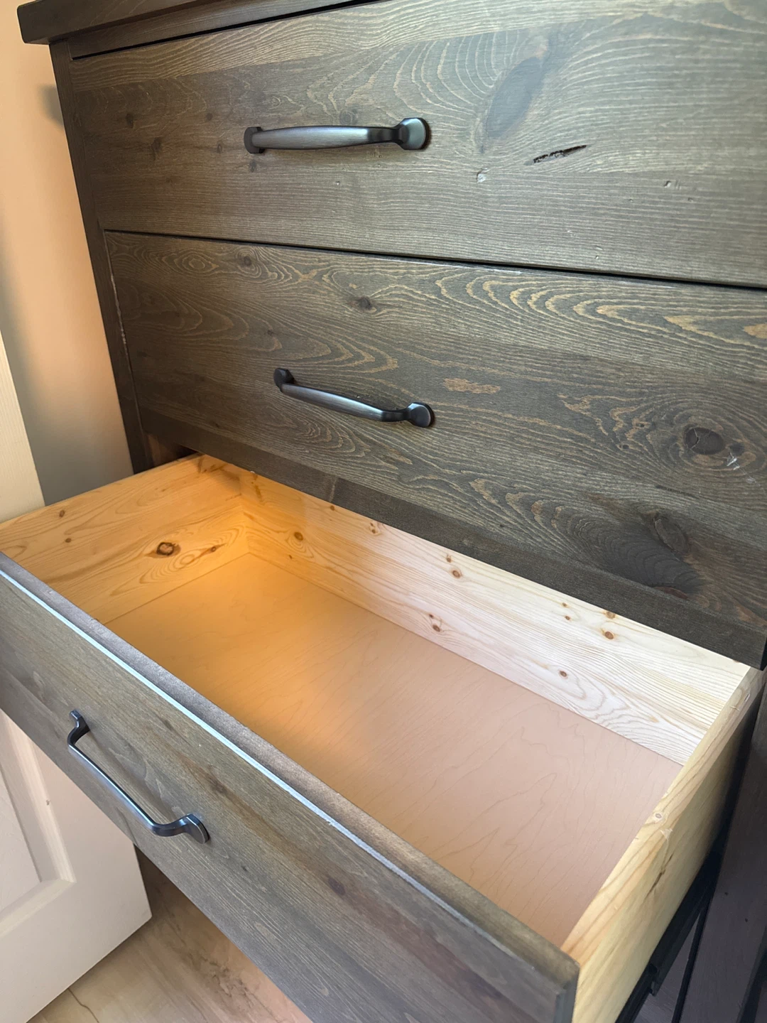 Wooden 5-Drawer Dresser - photo 2