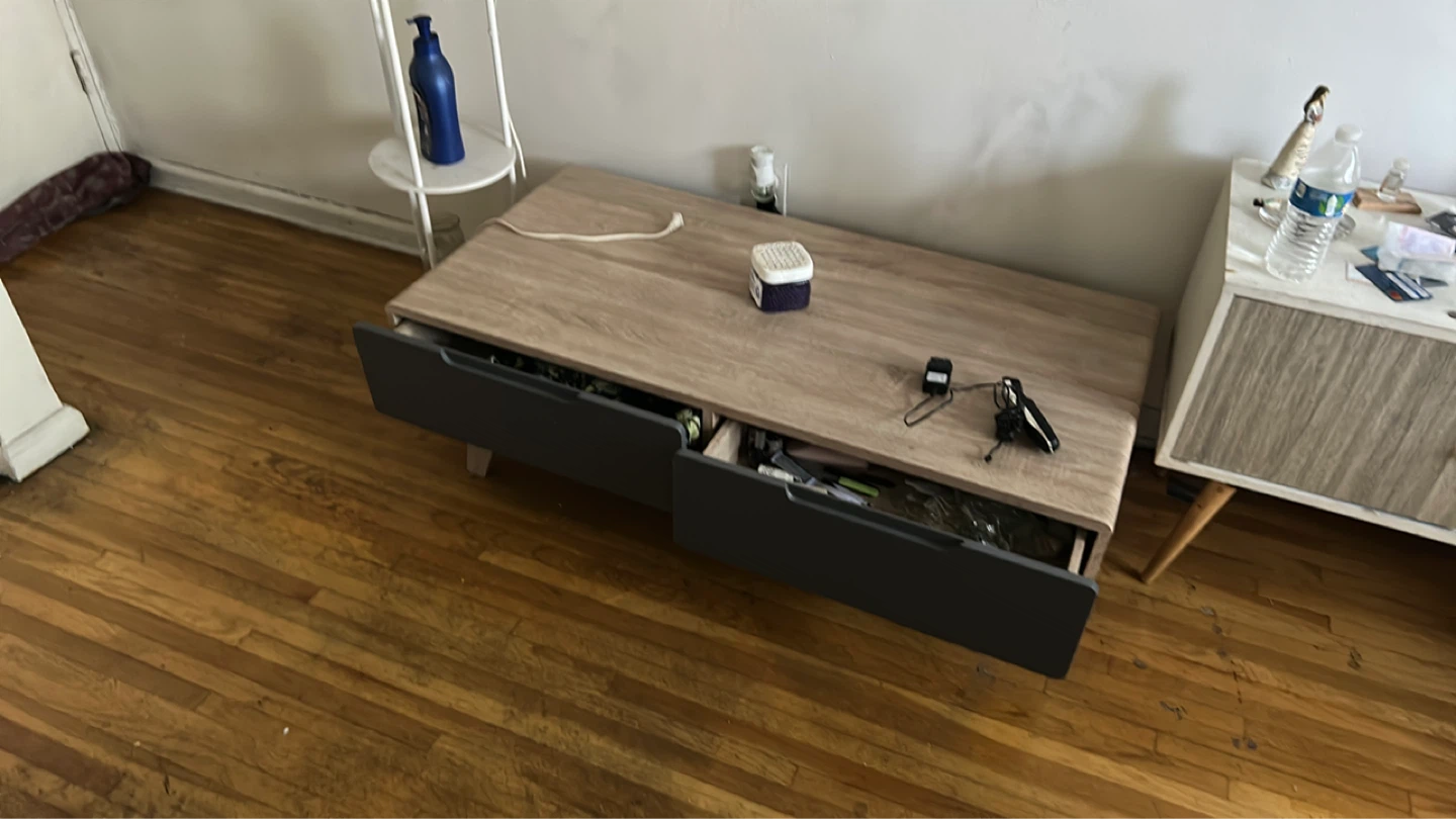 Modern Two-Drawer Coffee Table or tv stand - photo 2